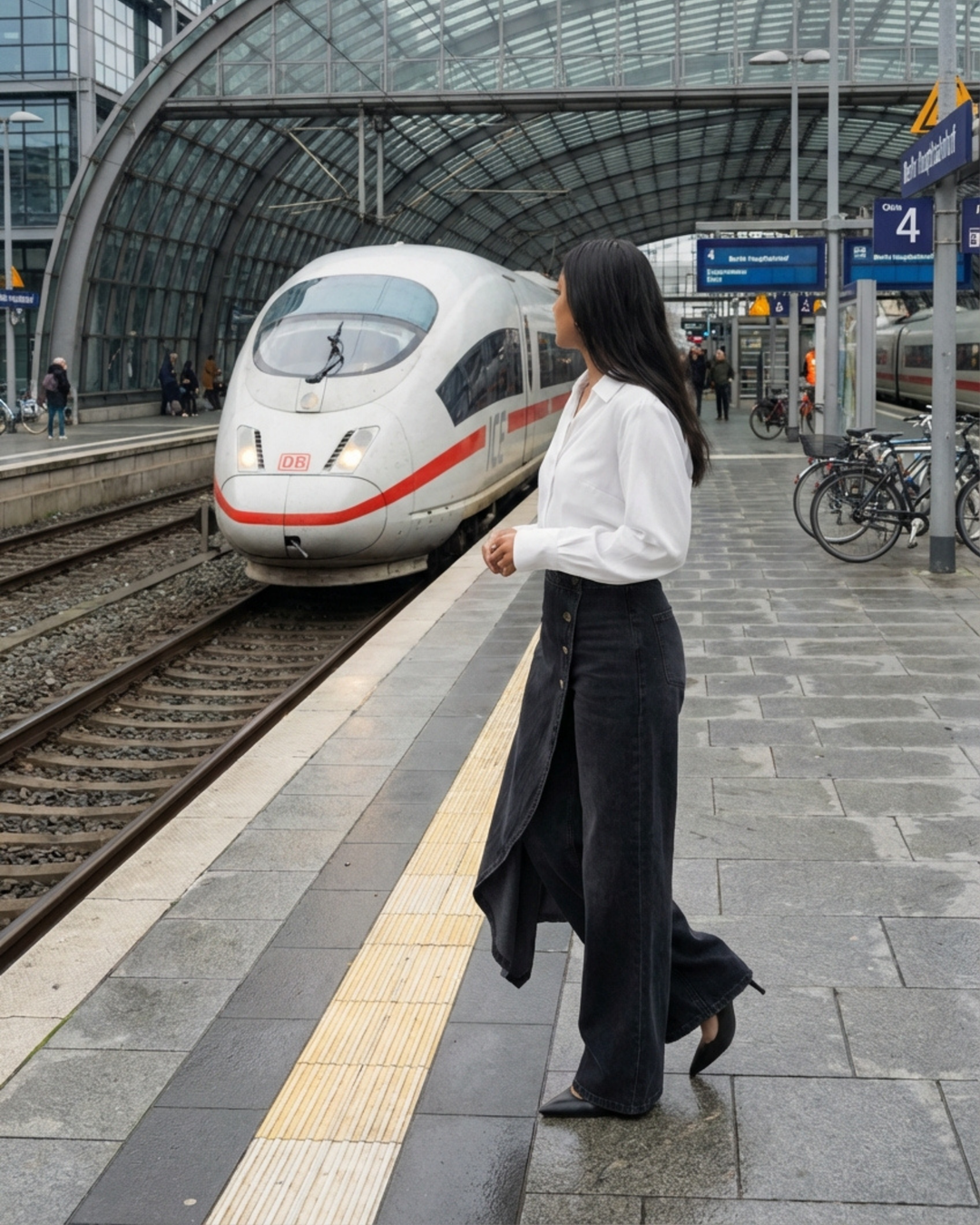 Jill™ | Denim Wrap Pants