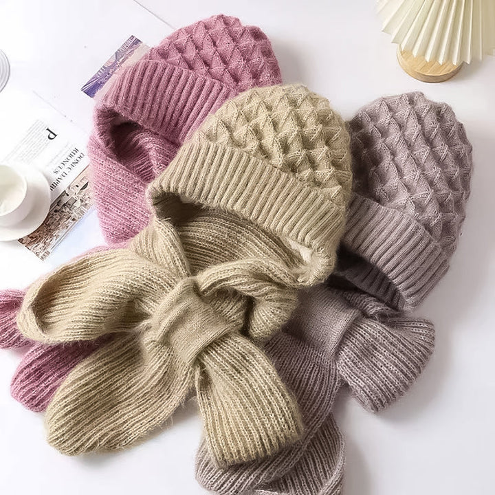Carrie™ | Winter Hat & Scarf Set