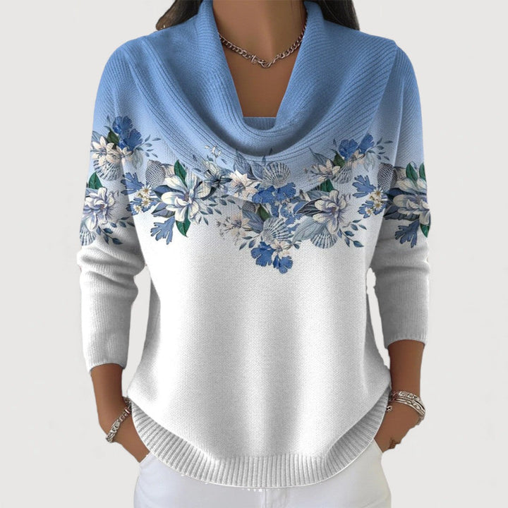 Eden™ | Floral Cowl Jumper