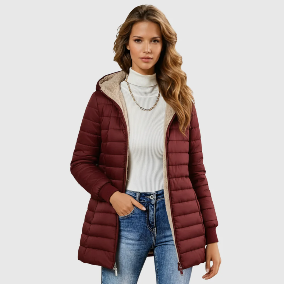 Maggie™ | Sherpa-Lined Winter Coat