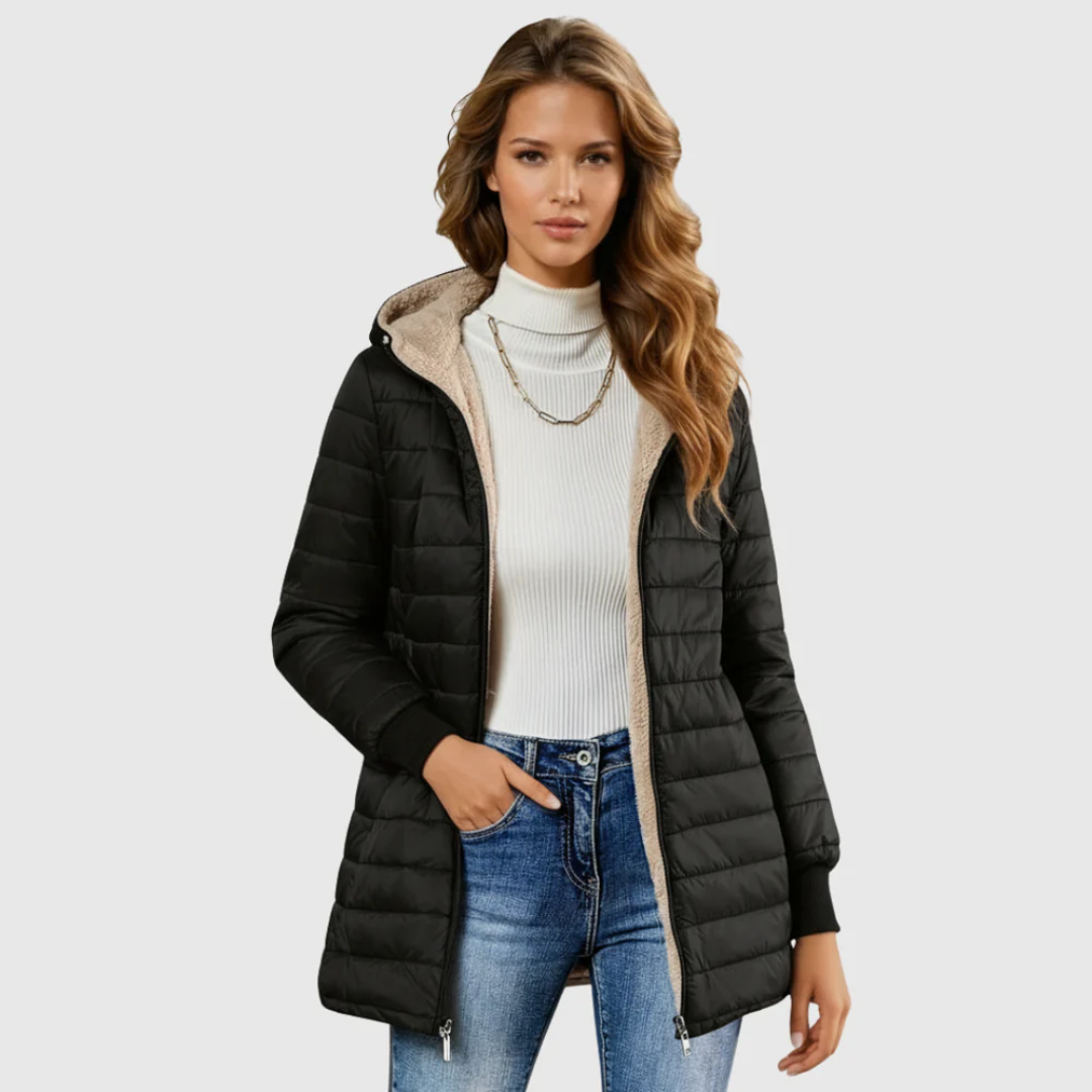 Maggie™ | Sherpa-Lined Winter Coat