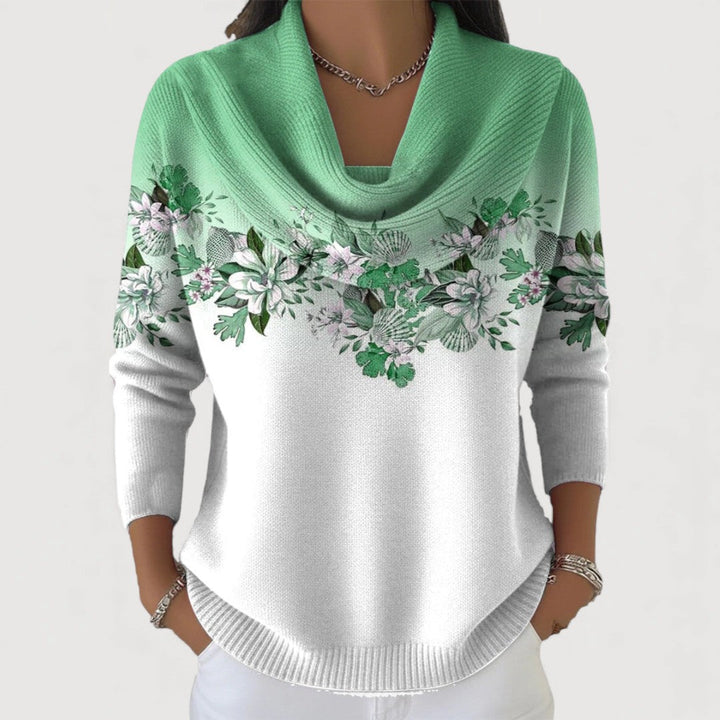 Eden™ | Floral Cowl Jumper