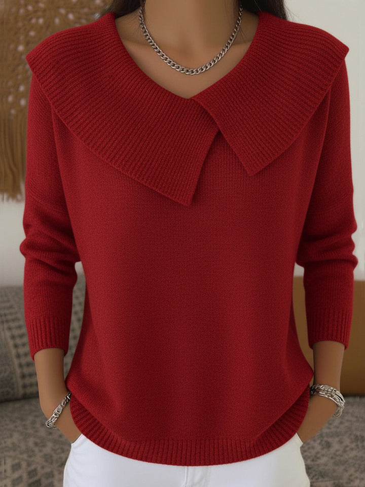Savannah™ | Soft-Collar Knit Sweater