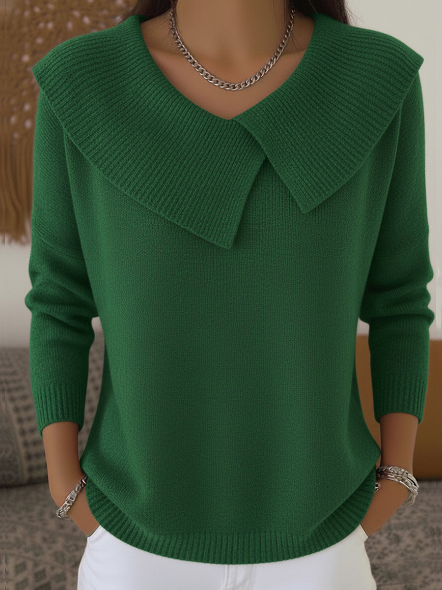 Savannah™ | Soft-Collar Knit Sweater