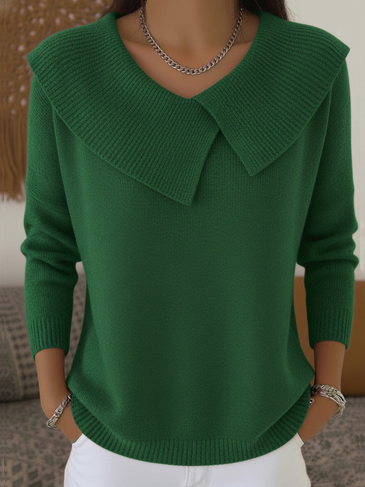 Savannah™ | Soft-Collar Knit Sweater