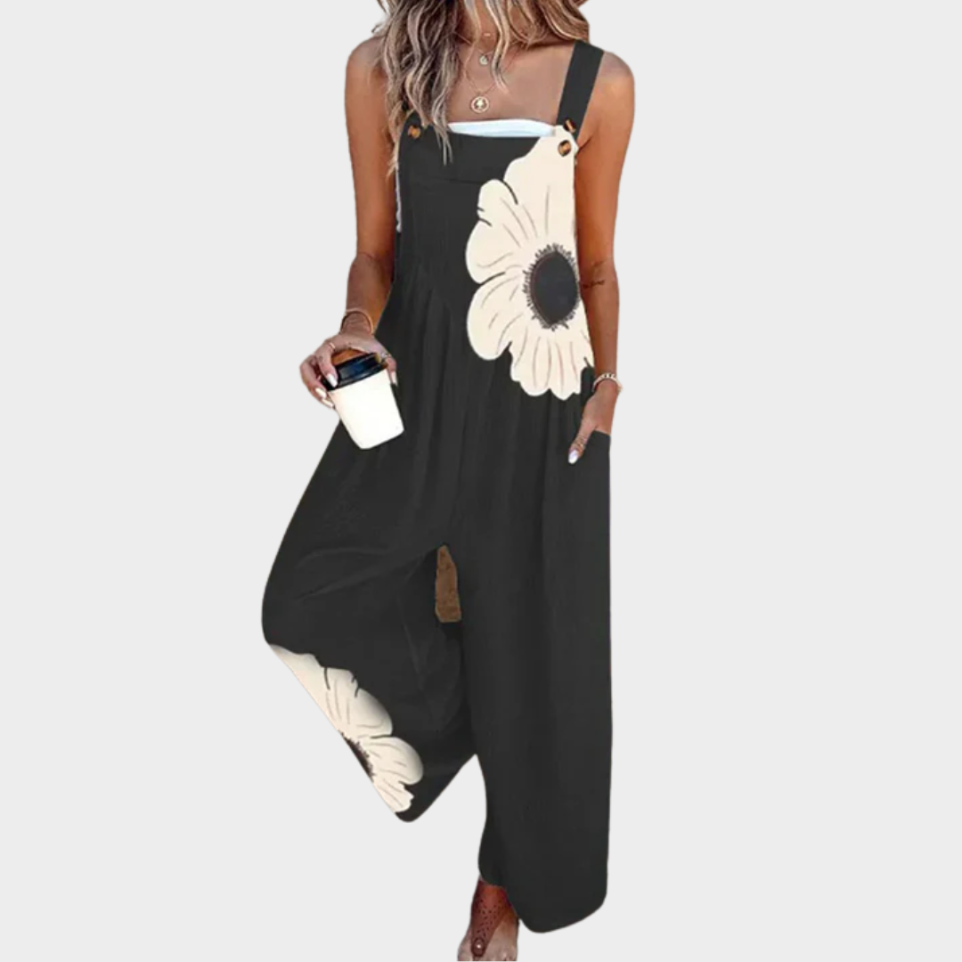 Aurelia™ | Printed Dungarees