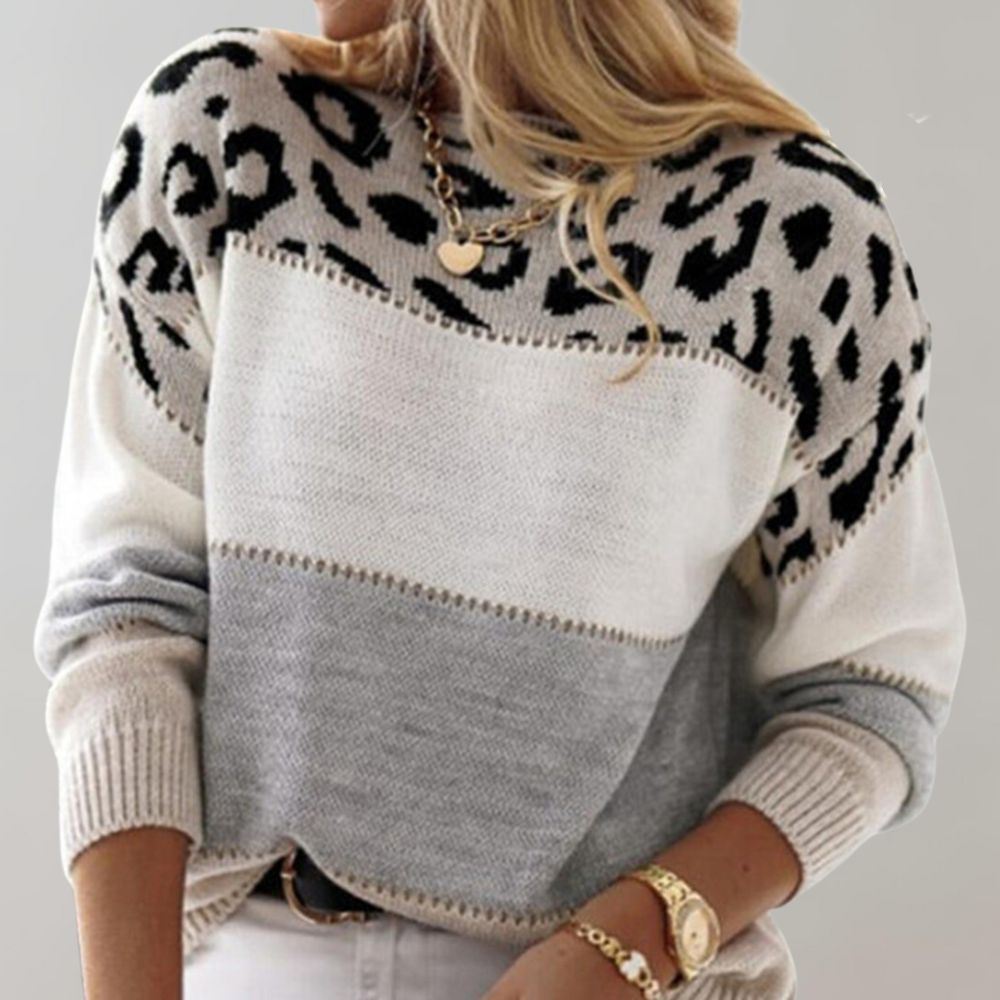 Rachel™ | Elegant Leopard Sweater
