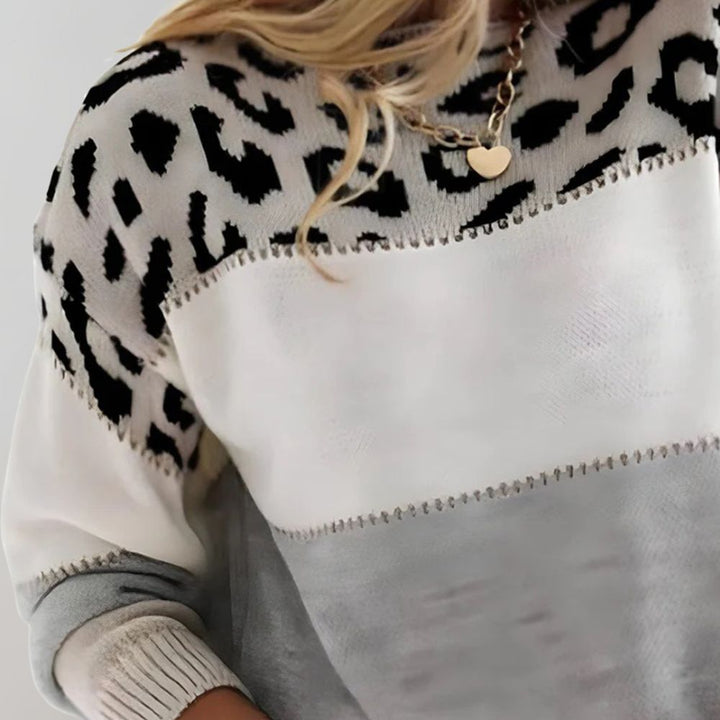 Rachel™ | Elegant Leopard Sweater