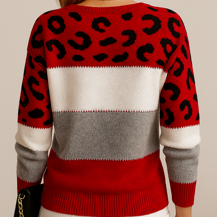 Rachel™ | Elegant Leopard Sweater