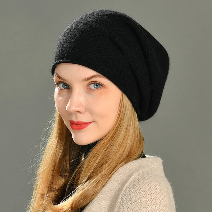 Lena Briar™ | 100% Cashmere Beanie