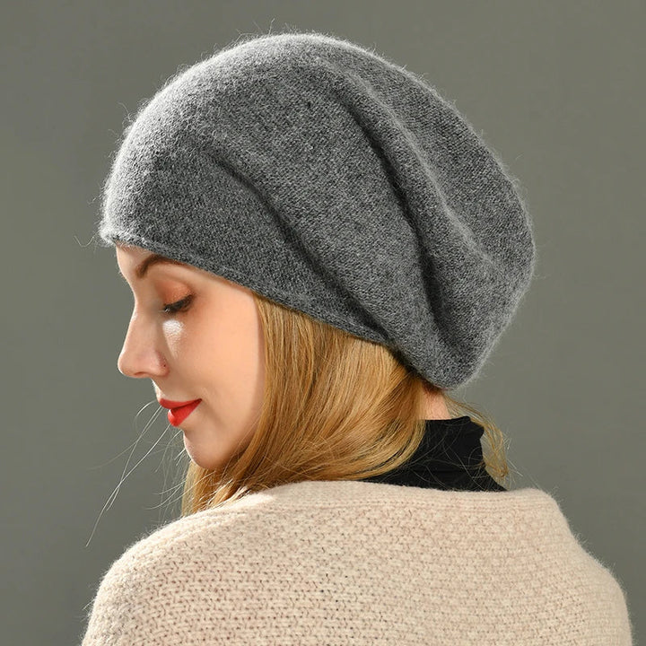 Lena Briar™ | 100% Cashmere Beanie