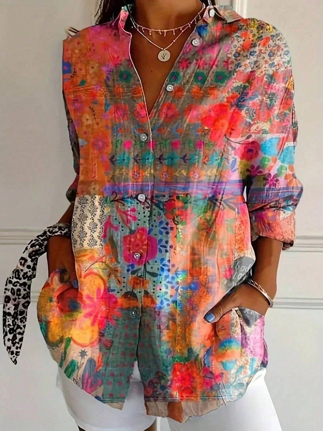 Juliet™ | Colorful Pattern Blouse