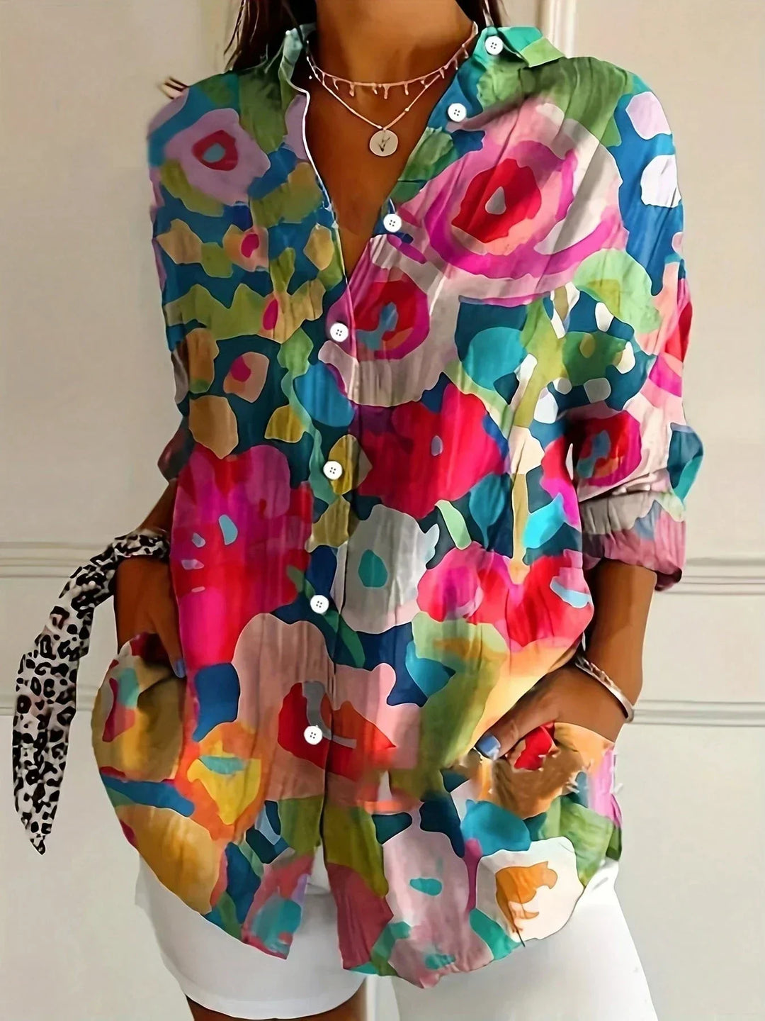 Juliet™ | Colorful Pattern Blouse