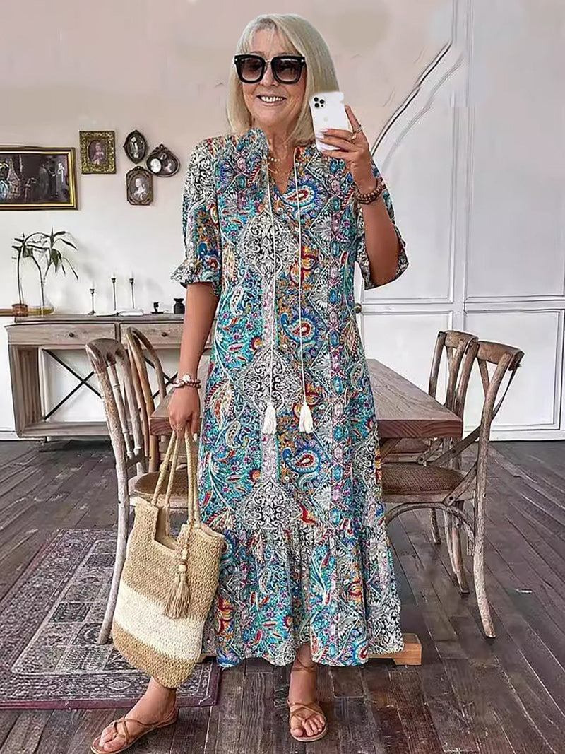 Lysandra™ | Boho Summer Dress