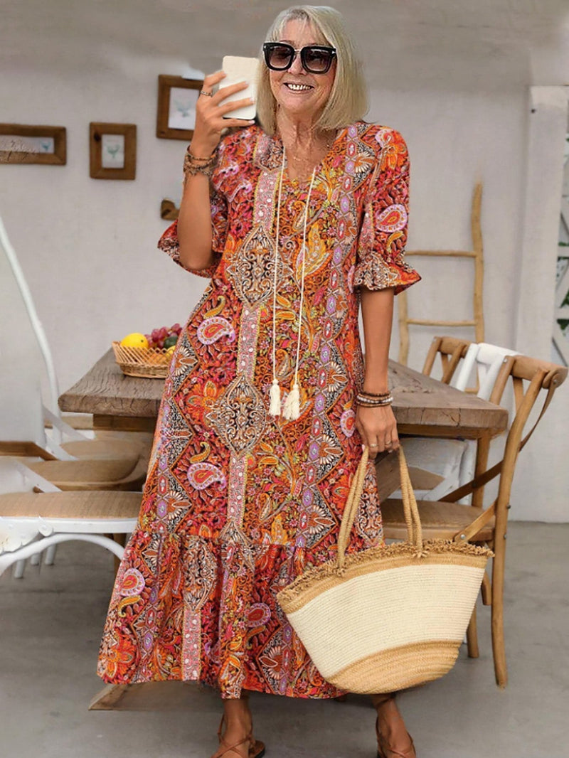 Lysandra™ | Boho Summer Dress