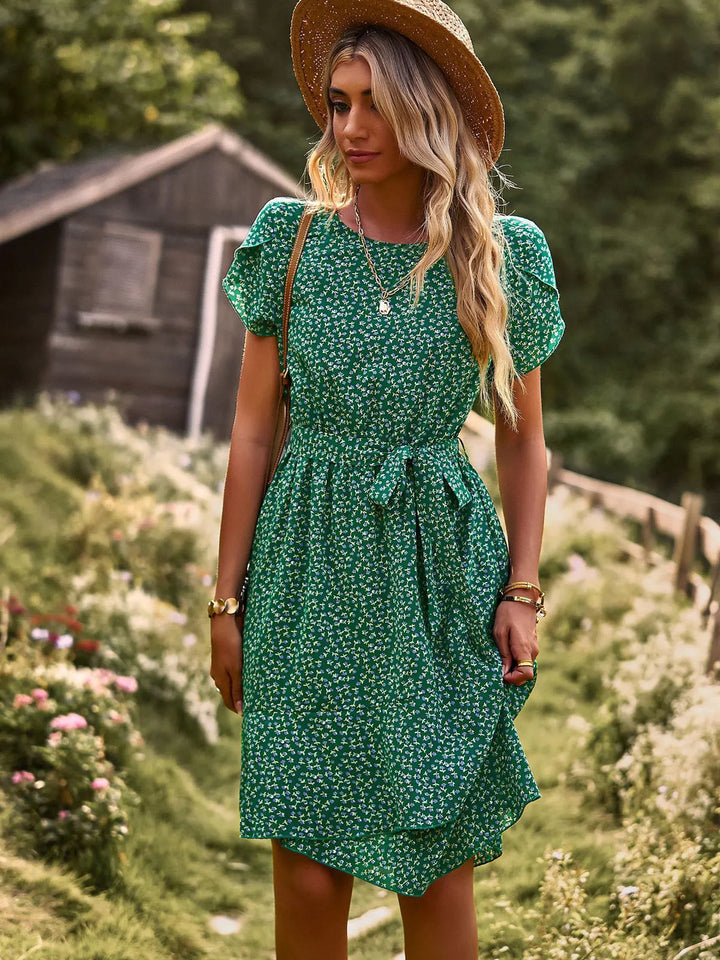 Kinsley Rae™ | Floral Pleated Summer Dress