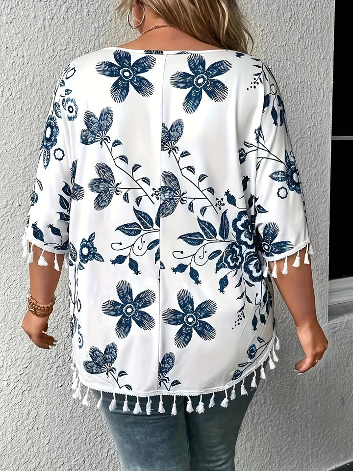 Elodie™ | Relaxed Short Sleeve Blouse