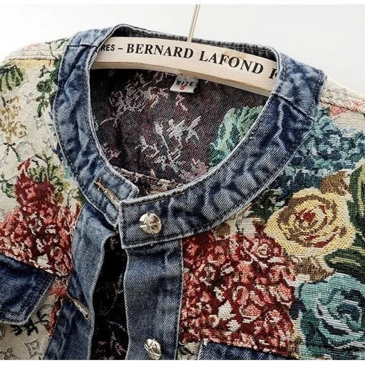 Angel™ | Jacquard Denim Jacket