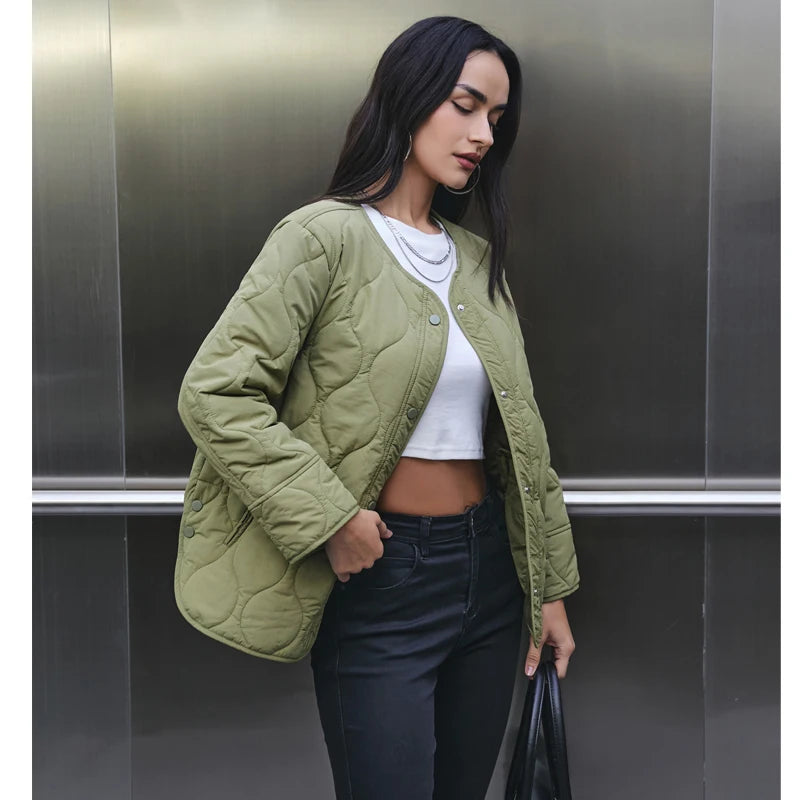 Cathy™ | Quilted Padded Jacket