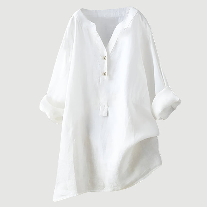 Marlowe Jade™ | Breezy Button-Up Shirt