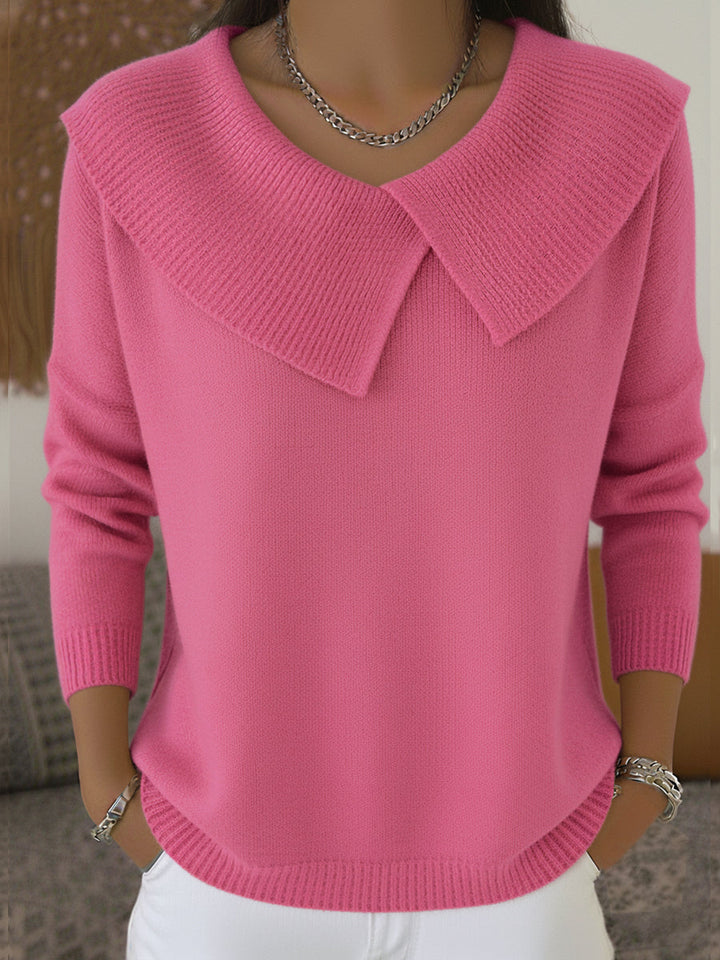 Savannah™ | Soft-Collar Knit Sweater