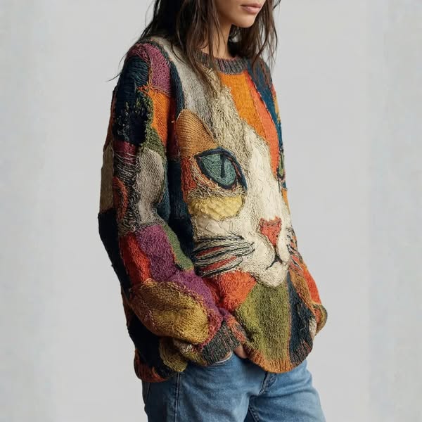 Carly™ | Cozy Cat Sweater