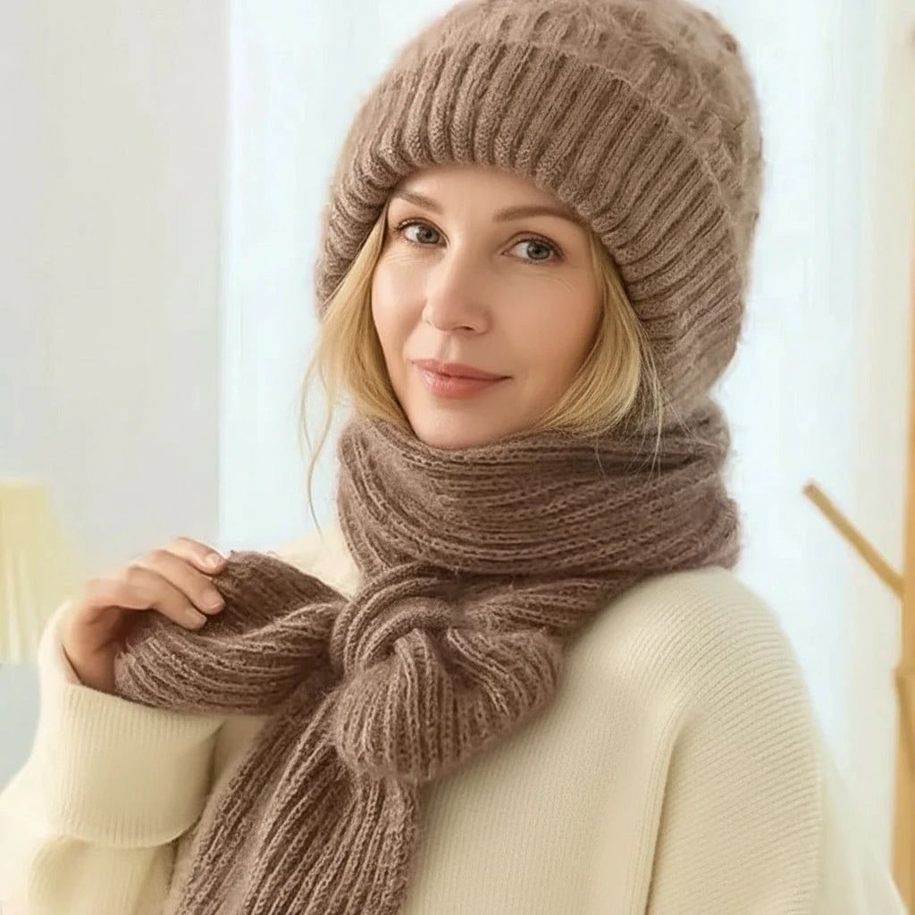 Carrie™ | Winter Hat & Scarf Set